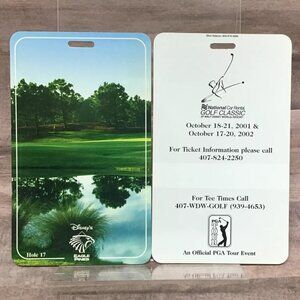 Disney's Eagle Pines~Golf Bag Tags~Set of 2